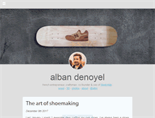 Tablet Screenshot of denoyel.com